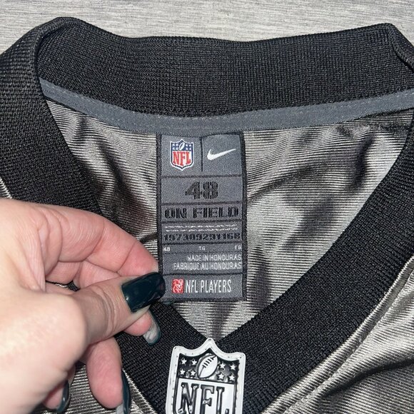 Nike Houston Texans JJ Watt #99 Gray 10 Year On Field Football Jersey Size 48 - Picture 7 of 8